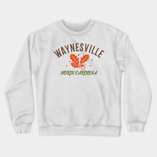 Waynesville, North Carolina Fall Crewneck Sweatshirt